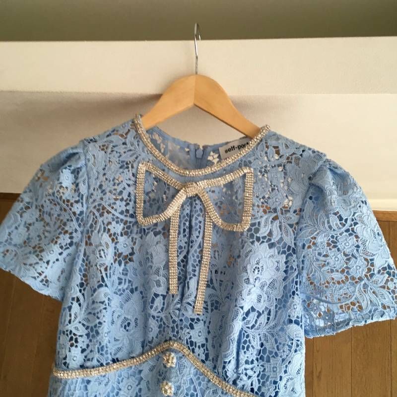 極美品 セルフポートレイト self-portrait ドレス ワンピース4 - メルカリ