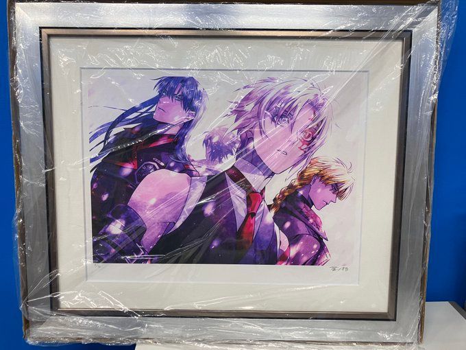 d.gray-man 星野桂　複製原画　直筆サイン入り 第239夜 複製原画 D.Gray-man原画展 星野桂先生の直筆サイン 星野桂の