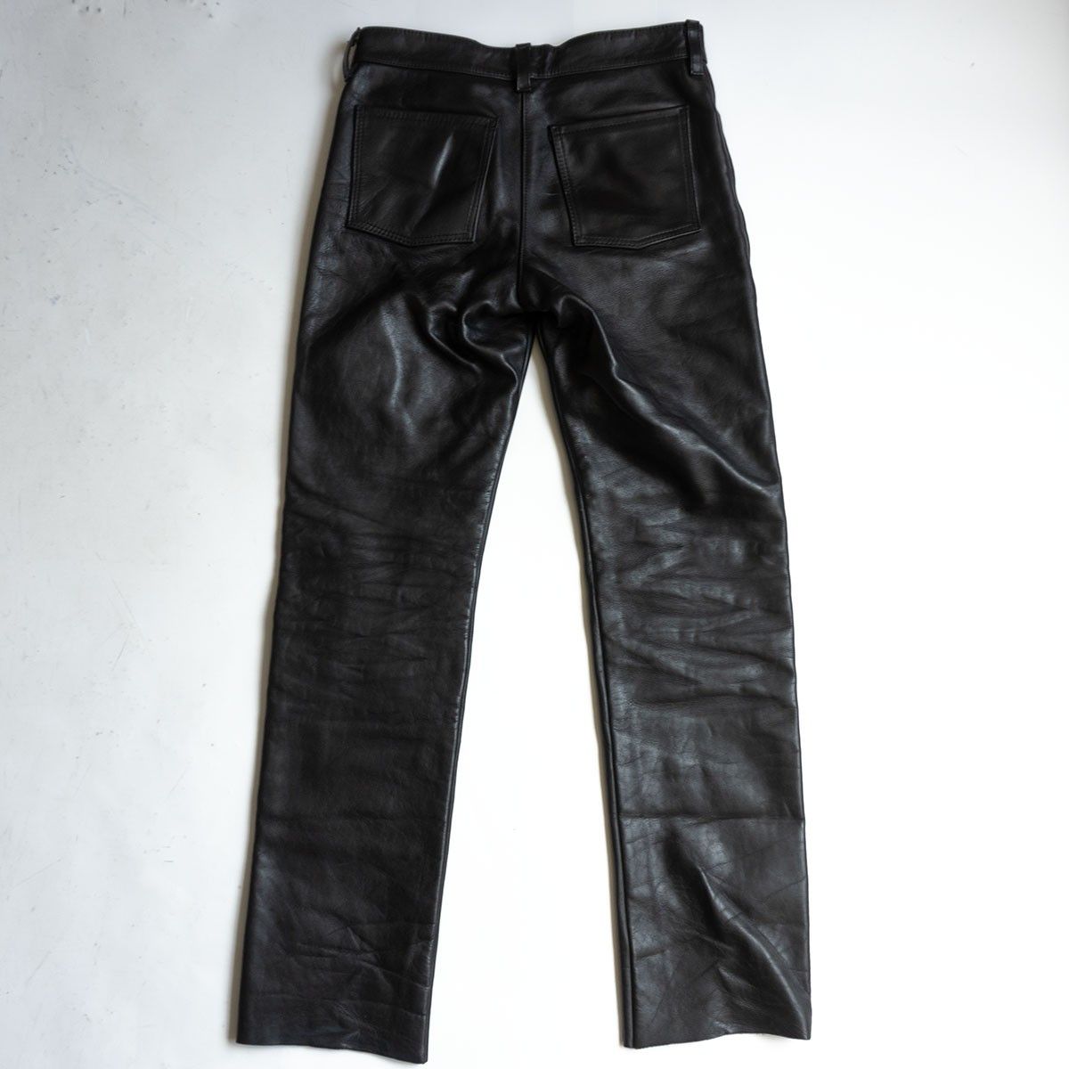 美品】VANSON 【レザーパンツ】34 ブラック USA製 バンソン 26070369