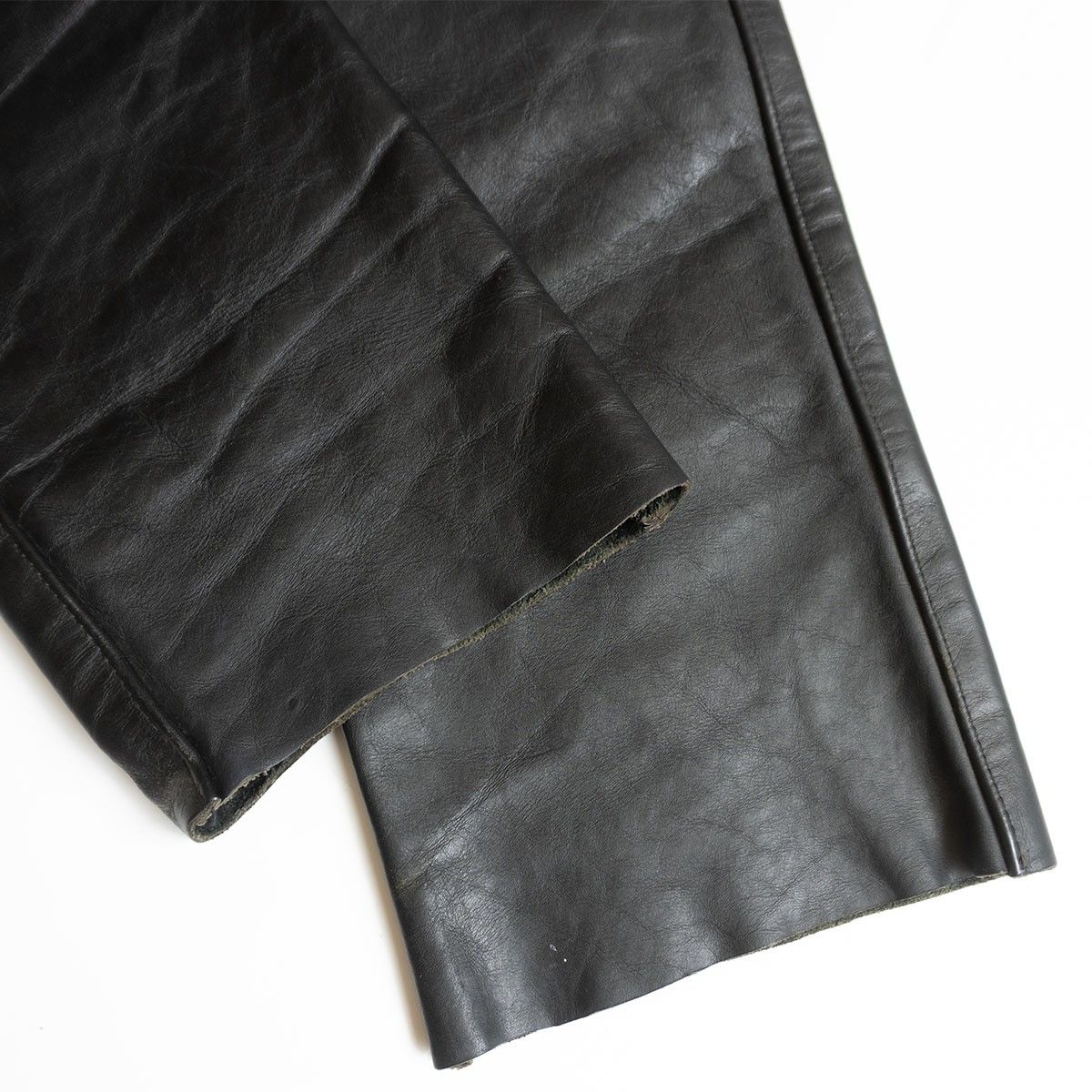 美品】VANSON 【レザーパンツ】34 ブラック USA製 バンソン 26070369