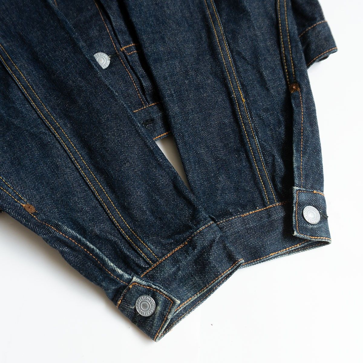 美品/濃紺】EVISU 【1506/初期/水牛パッチ/1ST デニムジャケット】40