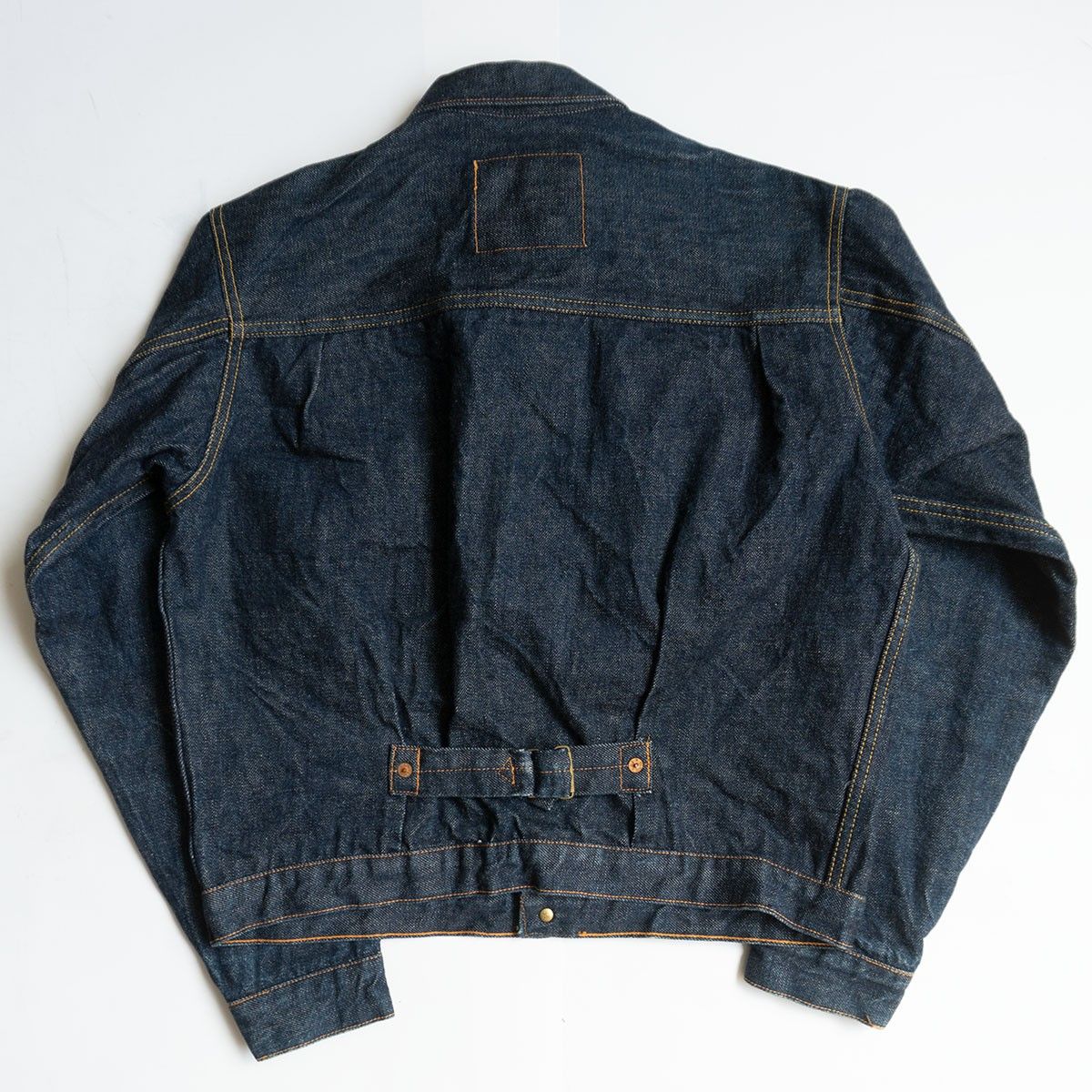 美品/濃紺】EVISU 【1506/初期/水牛パッチ/1ST デニムジャケット】40