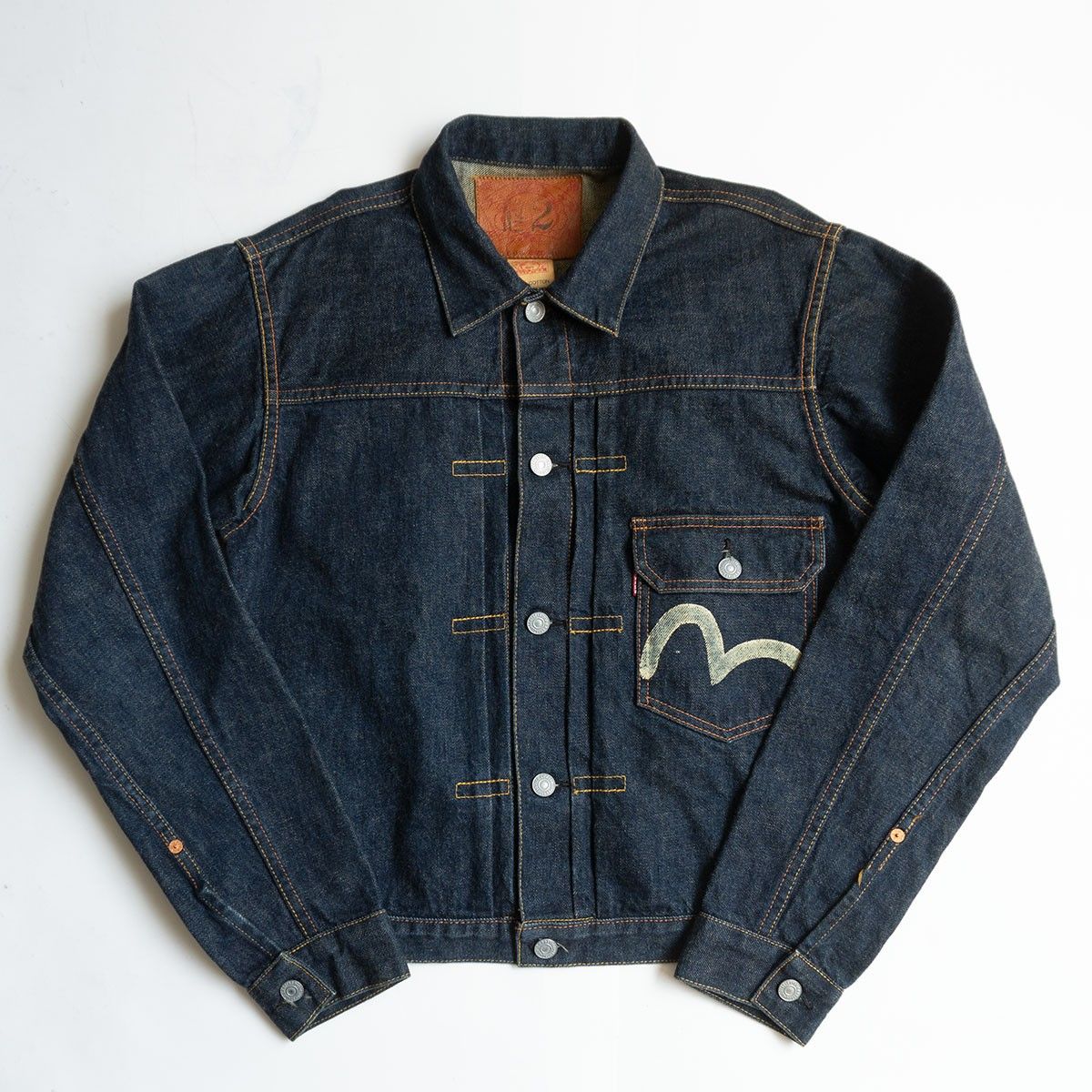 美品/濃紺】EVISU 【1506/1ST デニムジャケット】40 エヴィス Gジャン