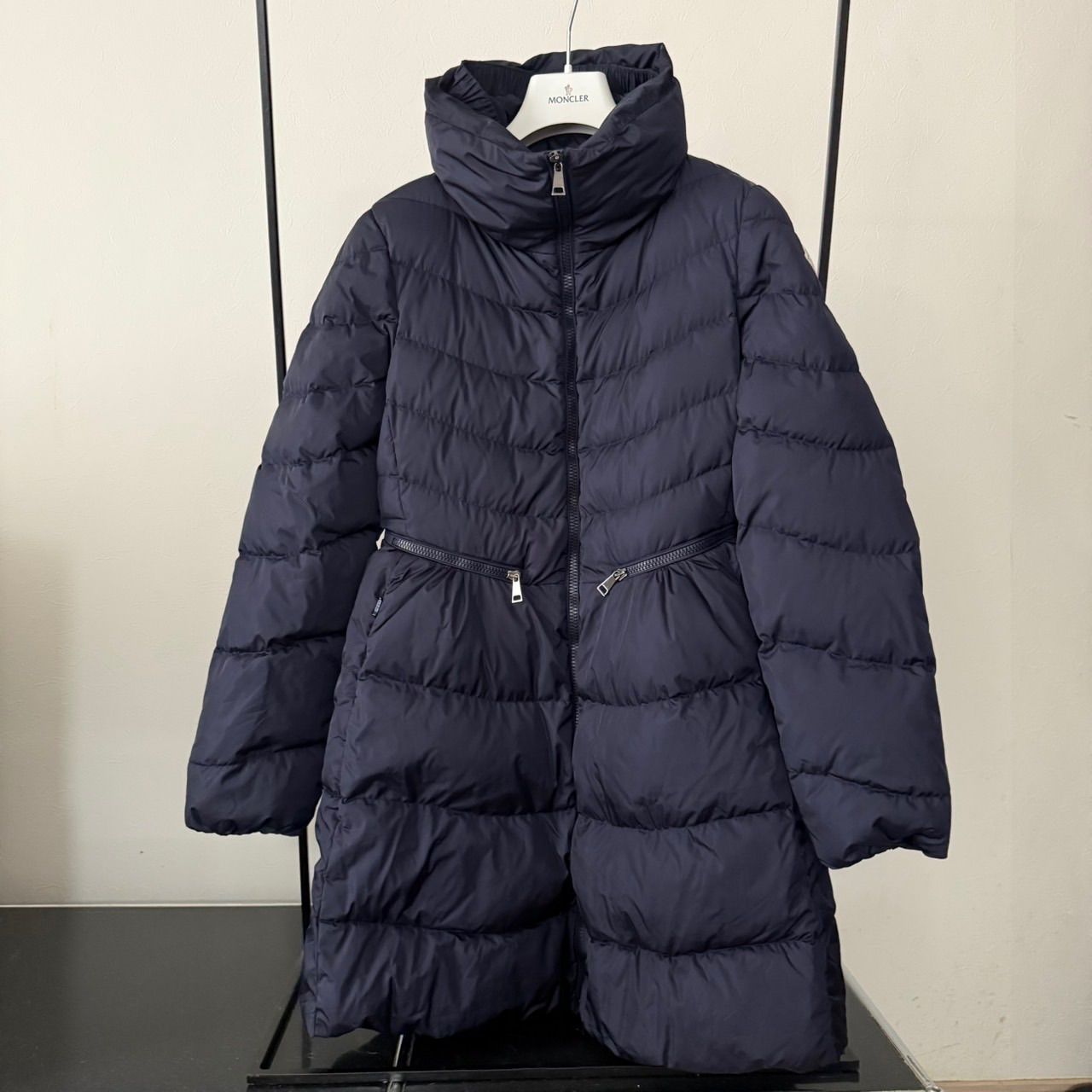 美品☆モンクレール☆MIRIELON☆ミリエロン☆サイズ1☆ネイビー☆国内