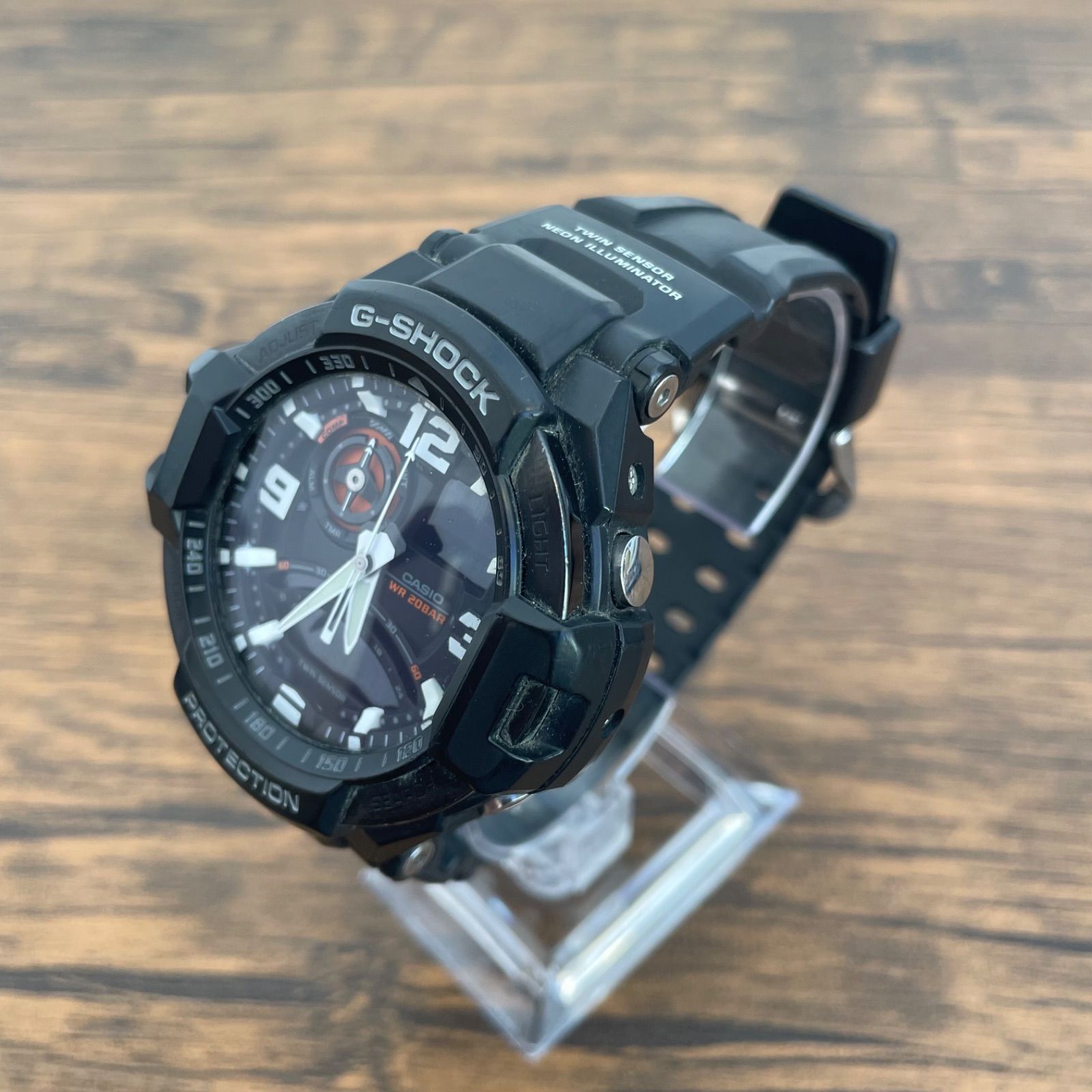 CASIO カシオ G-SHOCK Gショック GA-1000 TWIN SENSOR クォーツ 不動品