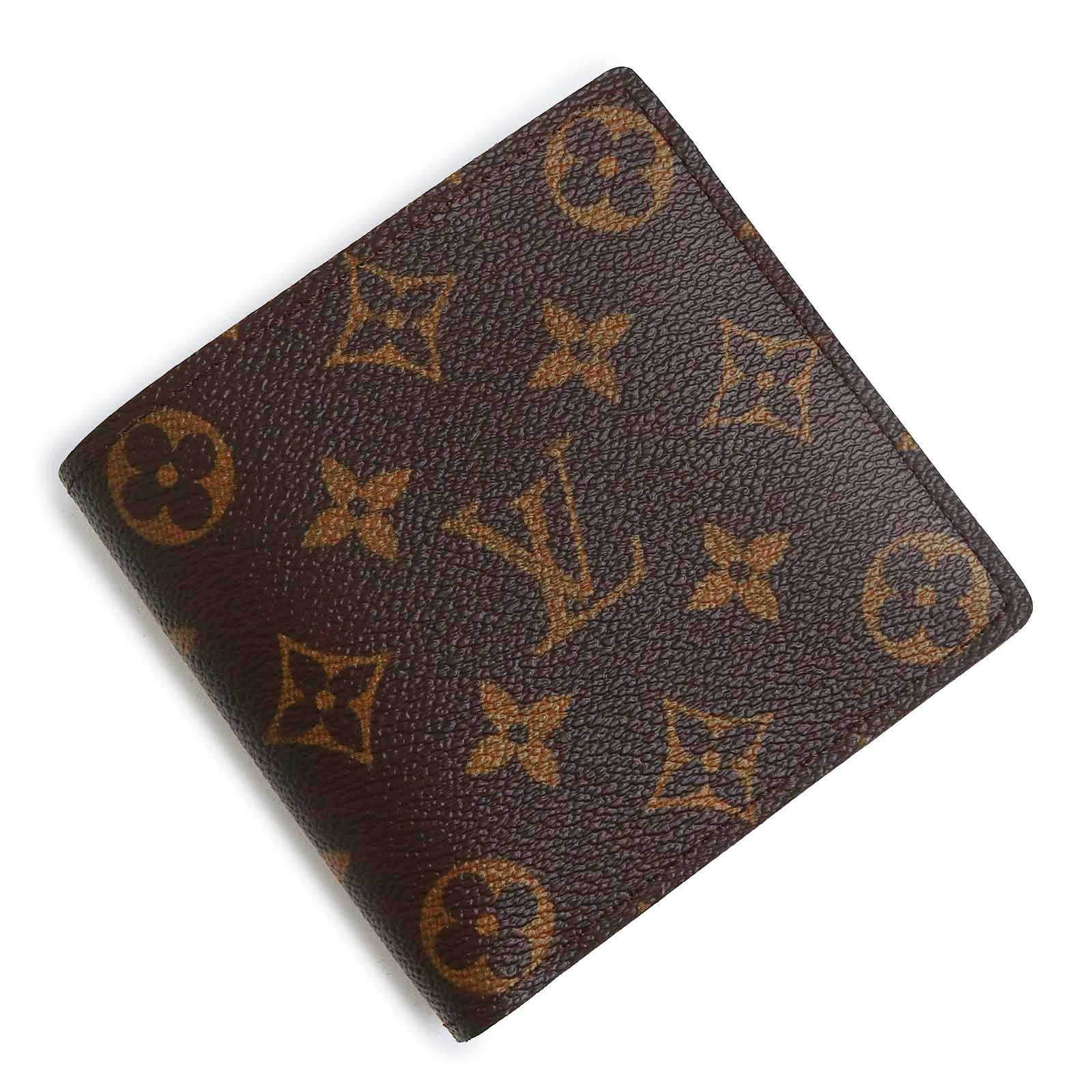 ルイ ヴィトン M61675 ポルトフォイユ マルコ モノグラム ブラウン 二