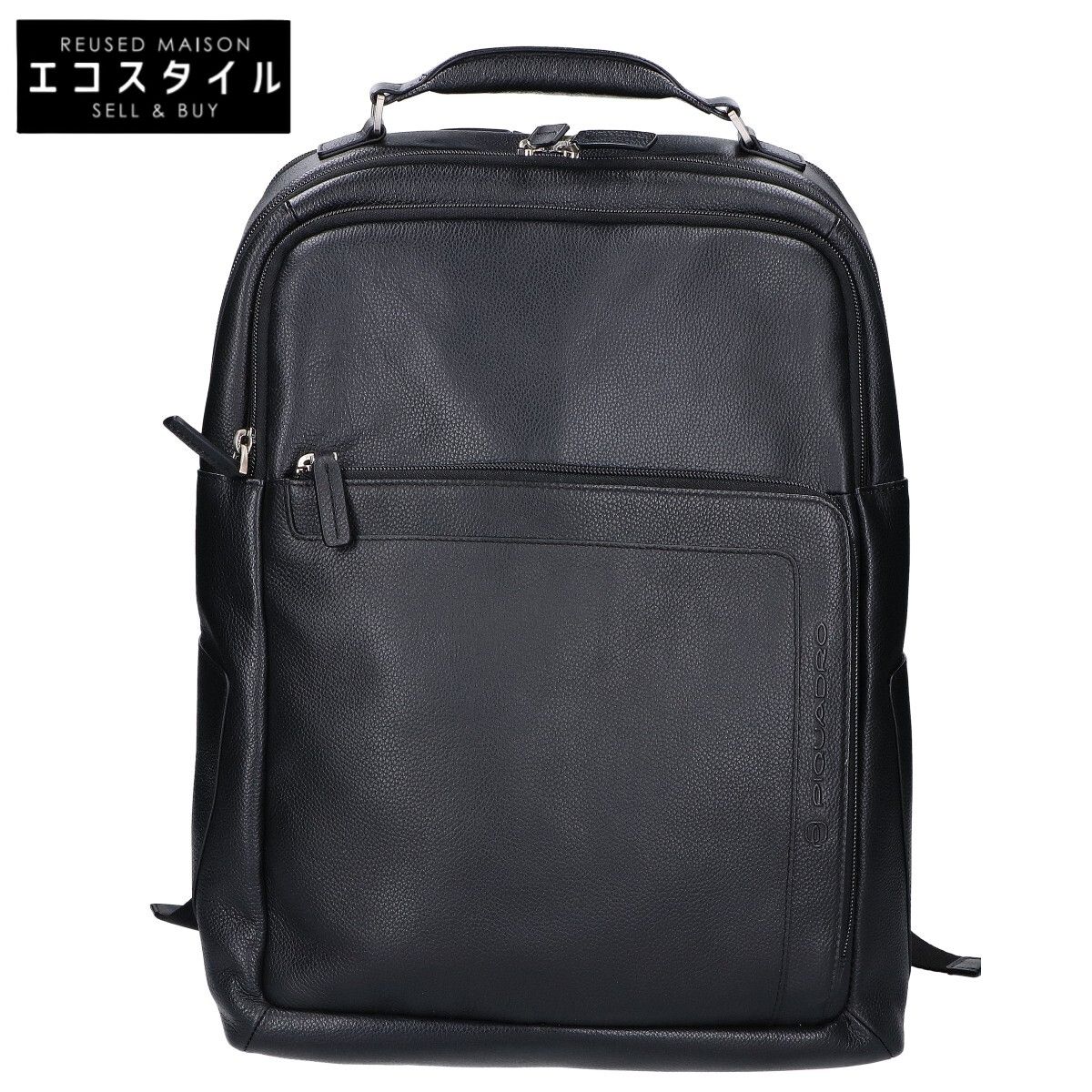 PIQUADRO　ピークアドロ　【美品】CA4174X1/N レザー バックパック