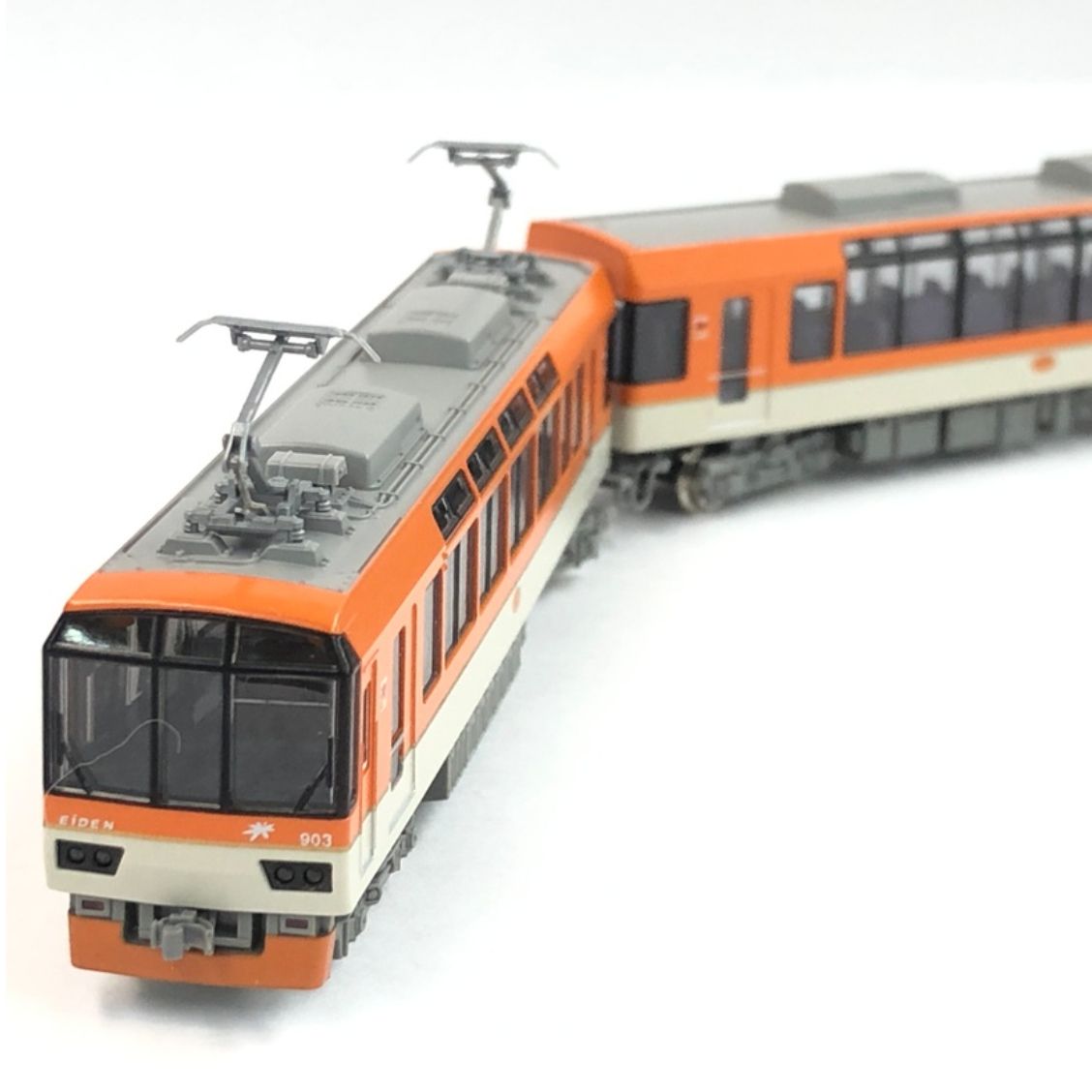 KATO 10-412 叡山電鉄 900系 きらら メープルオレンジ 2両セット N