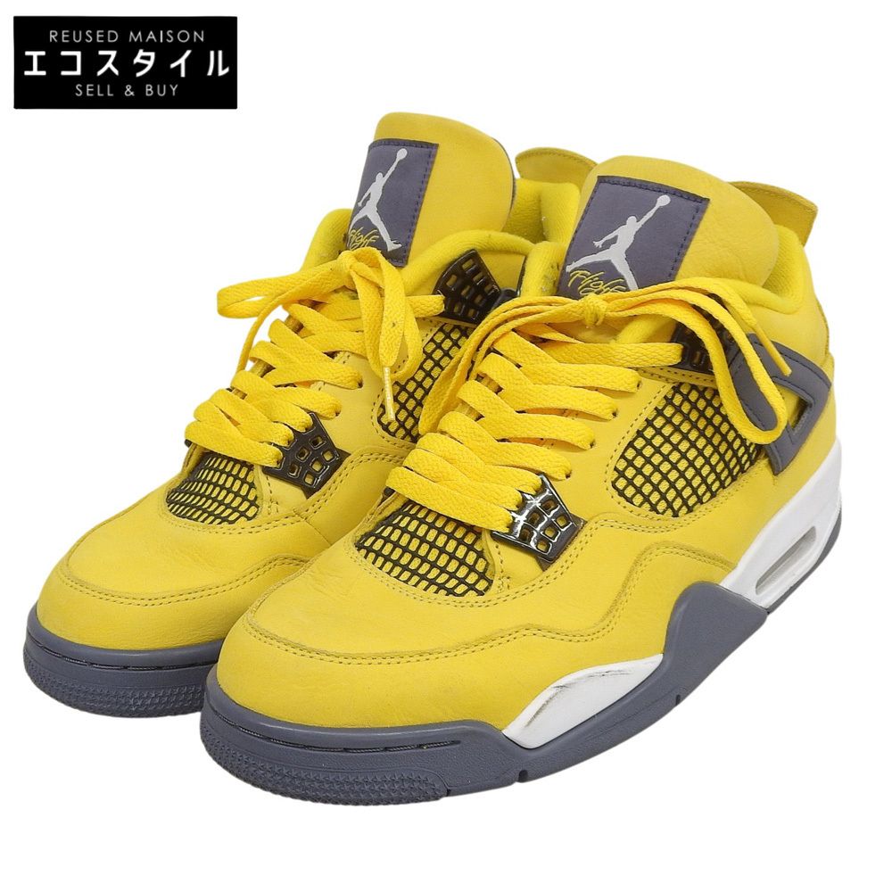 NIKE　ナイキ　Air Jordan 4 スニーカー シューズ メンズ Tour Yellow イエロー 28.5cm CT8527 700　10.5(US) 24,091円