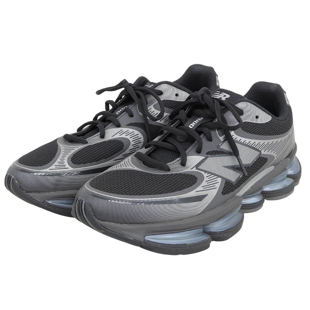 NEW BALANCE　ニューバランス　美品 BLACK SILVER ABZORB シューズ メンズ ブラック 27cm U2000EA　27