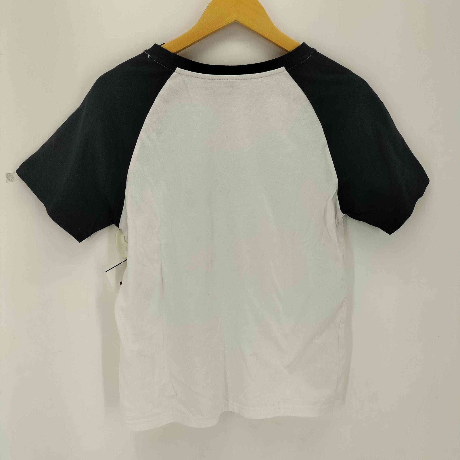 ユーズドフルギ USED古着 フロントプリント ラグランTシャツ