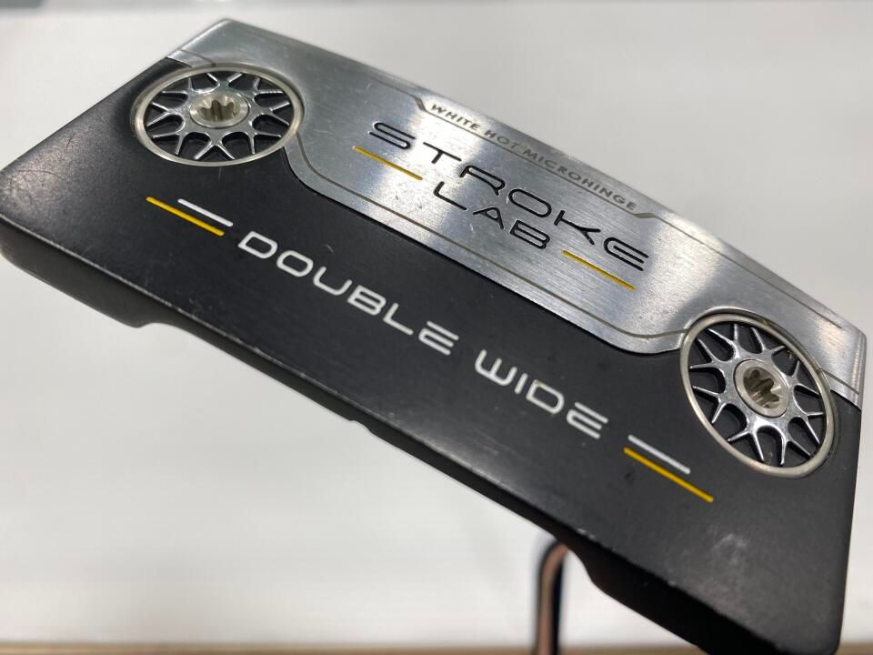 オデッセイ　STROKE LAB DOUBLE WIDE　パター　中古　ゴルフドゥ！NEXTグローボ蘇我店【最短即日発送】 14,445円