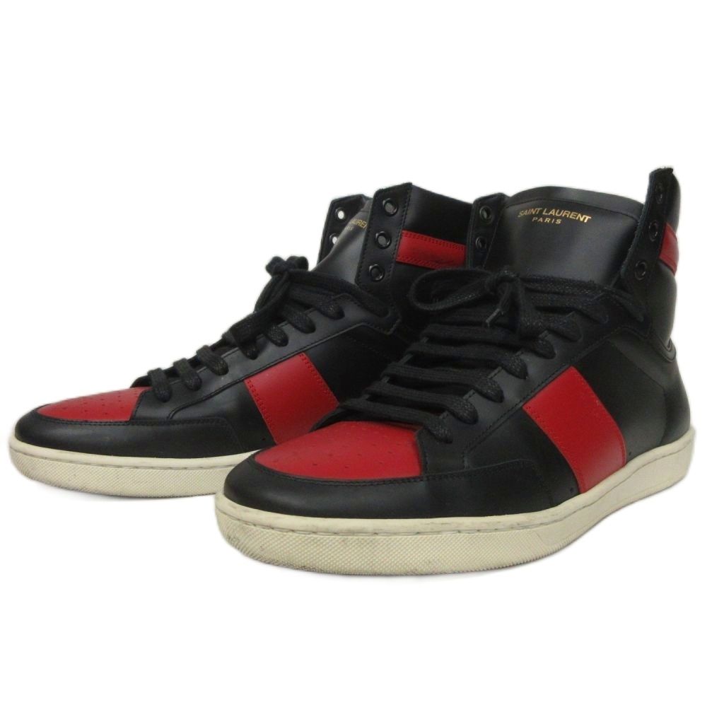 サンローラン パリ SAINT LAURENT PARIS SL-10H ハイカット スニーカー