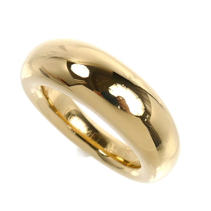 Chaumet ショーメ K18YG イエローゴールド アノー リング・指輪 092764 8号 7.2g レディース 中古 美品 110,000円