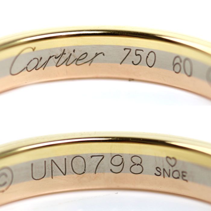 CARTIER カルティエ K18YG/PG/WG ヴァンドーム ルイ スリーカラー