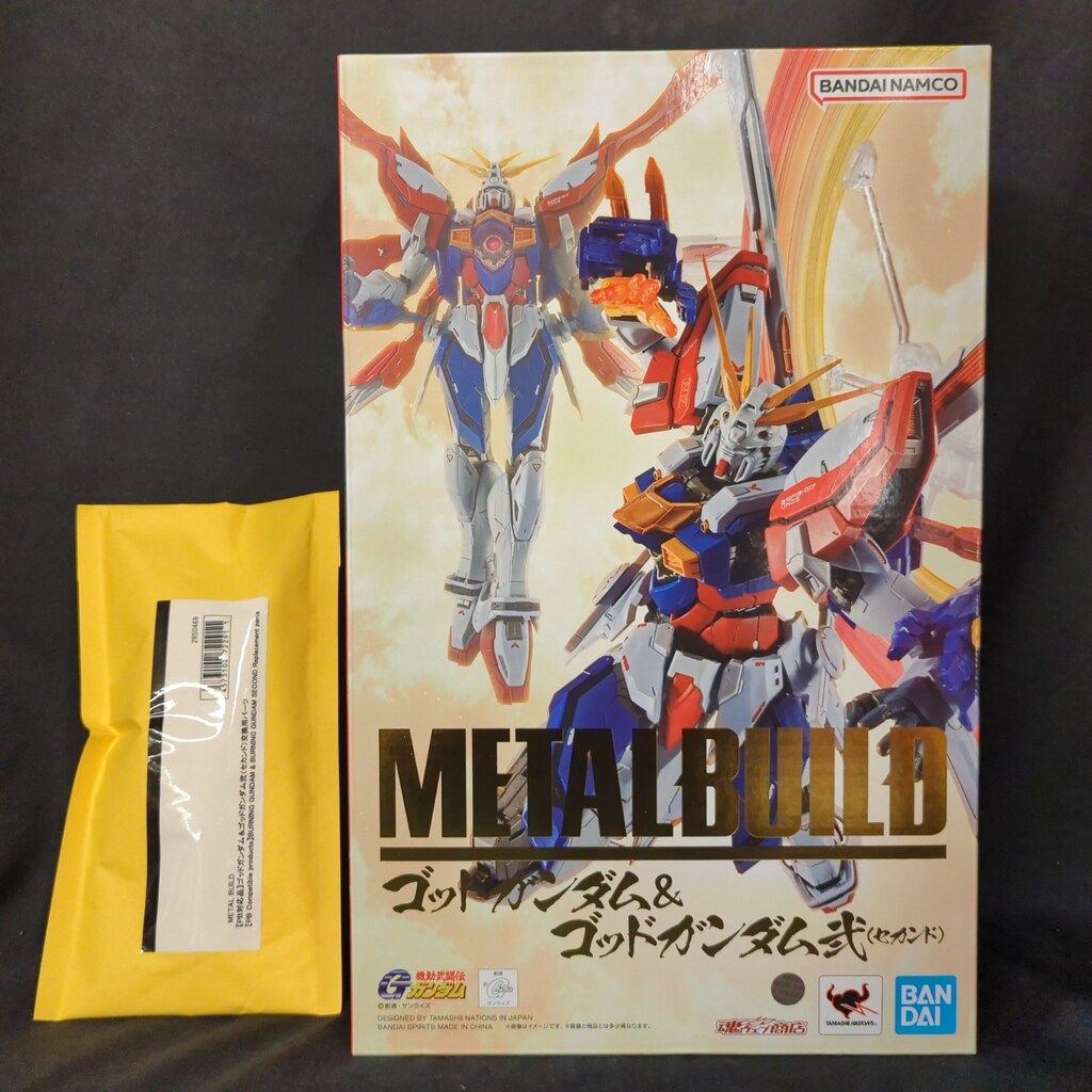 BANDAI SPIRITS METAL BUILD 機動武闘伝Gガンダム ゴッドガンダム&ゴッドガンダム弐 修正パーツ付