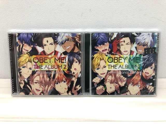 アニメ Obey Me!The Album2 International Edition Obey Me! THE ALBUM2 International Edition Japanese Edition CD 2枚