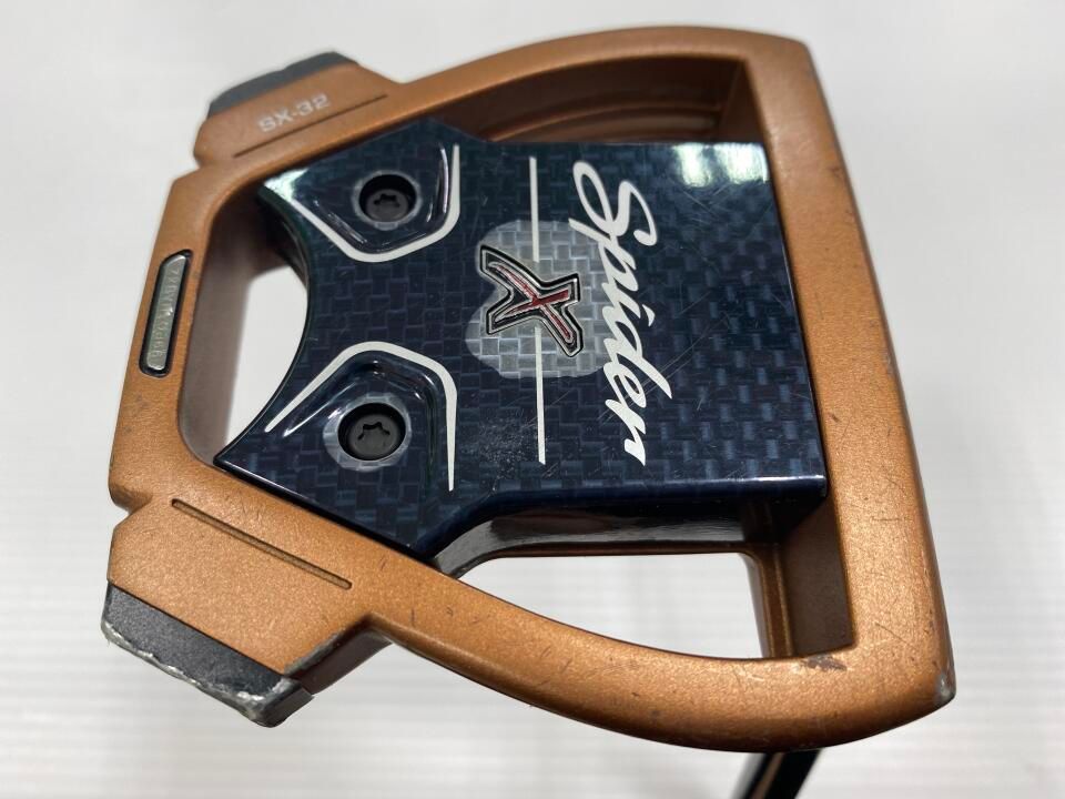 テーラーメイド　Spider X COPPER SMALL SLANT　パター　中古　ゴルフドゥ！NEXTグローボ蘇我店【最短即日発送】