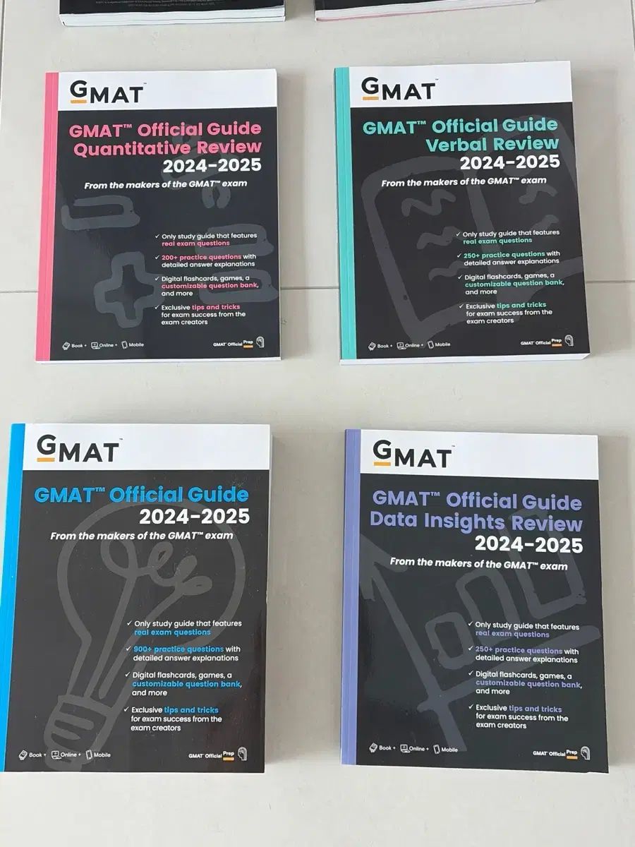 GMAT official guide 2024-2025 フルセット 出品