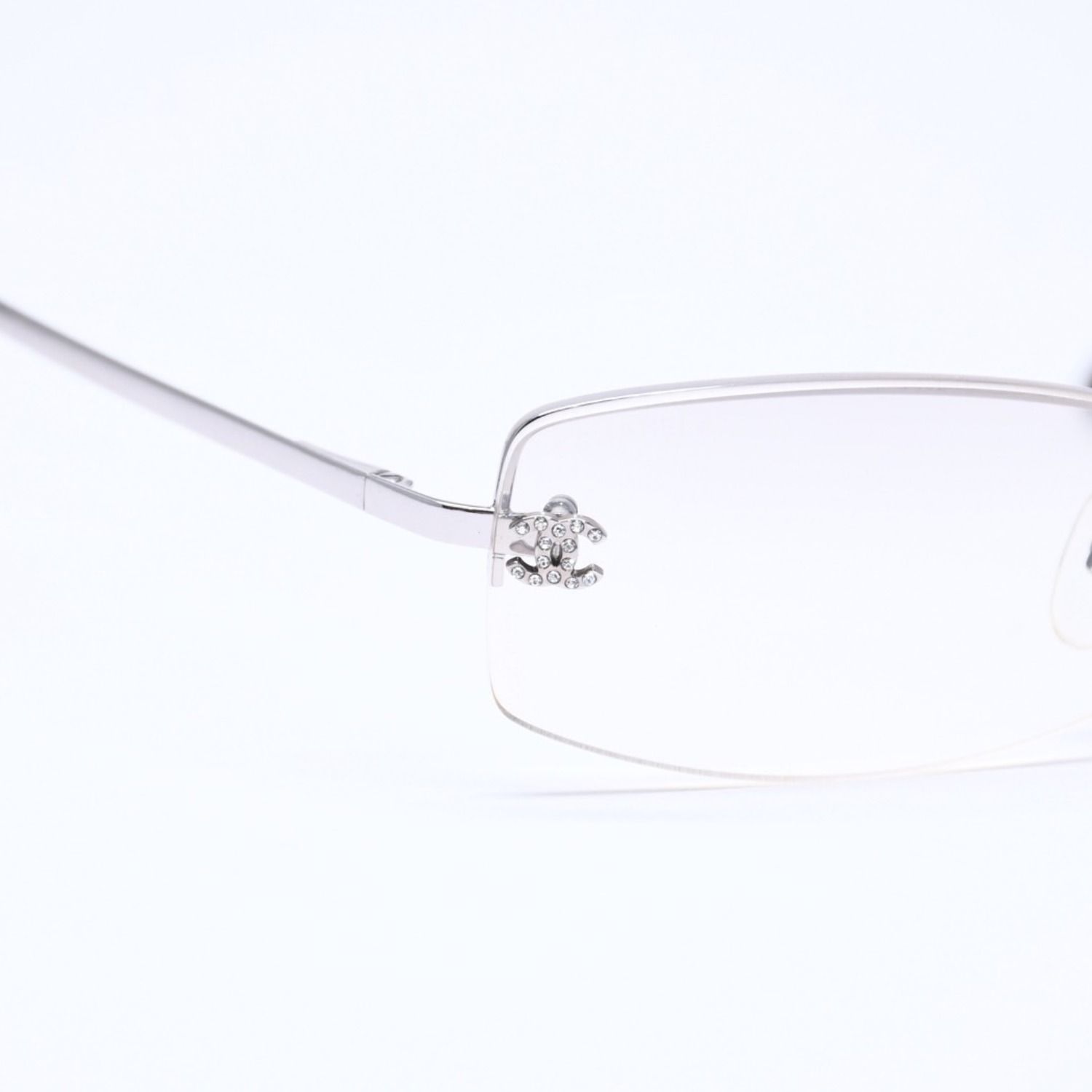 CHANEL シャネル ハーフリム サングラス アイウェア 4093-B c.124/6I