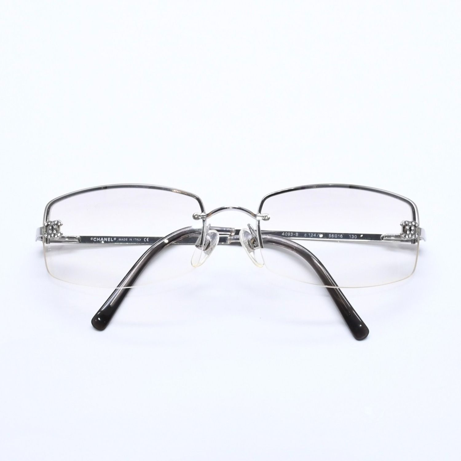 CHANEL シャネル ハーフリム サングラス アイウェア 4093-B c.124/6I