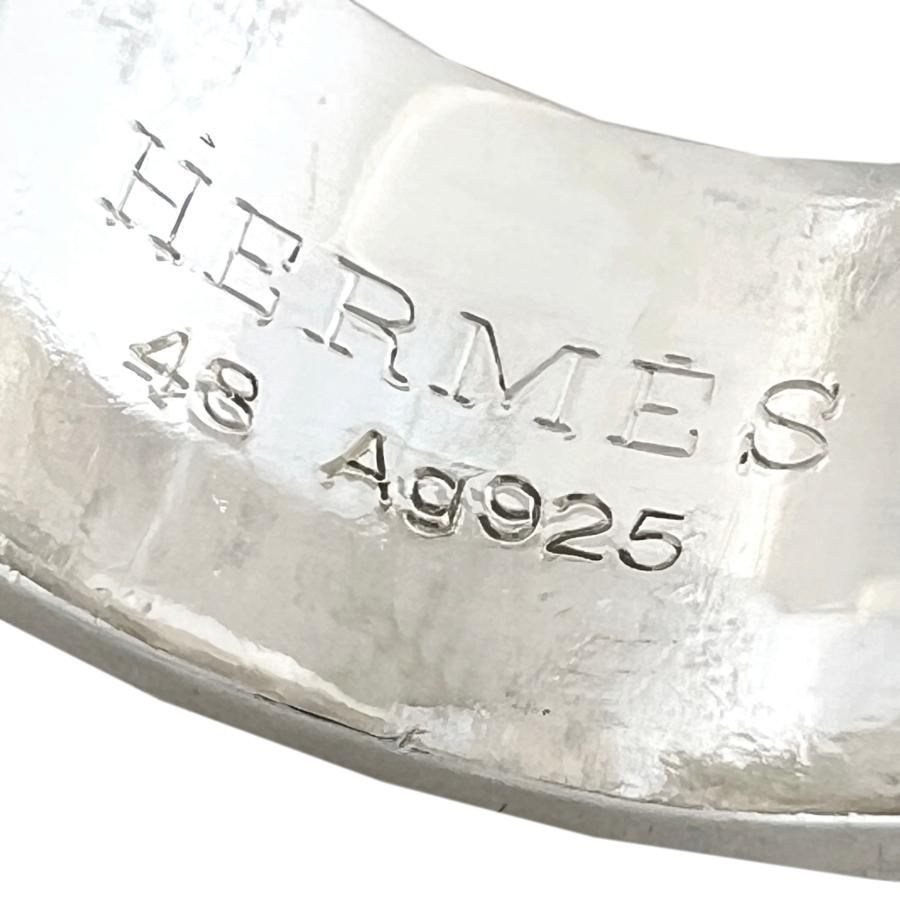HERMES エルメス リング ヘラクレス 925 シルバー ワイド ヴィンテージ