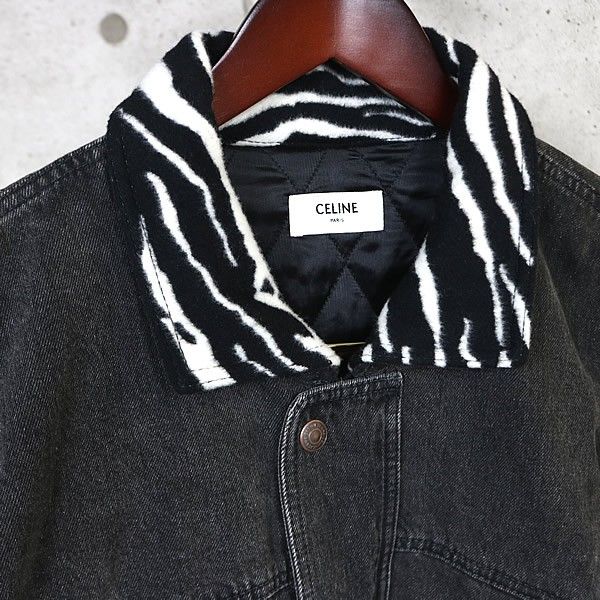 CELINE 新宿店 セリーヌ エディ期 21AW TEEN KNIGHT POEM ゼブラ