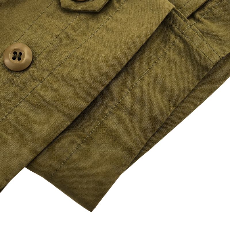 中古】JUNYA WATANABE MAN 綿ウェザーサルエルパンツ サイズL オリーブ