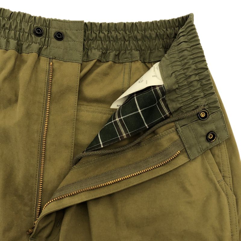 中古】JUNYA WATANABE MAN 綿ウェザーサルエルパンツ サイズL オリーブ