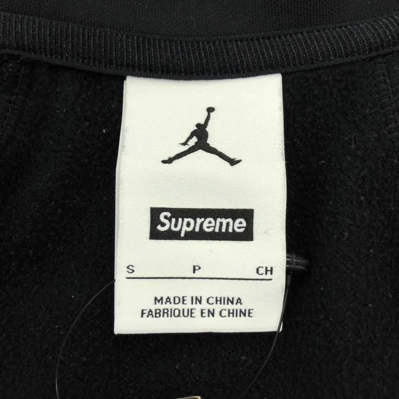 中古】Supreme×Jordan Tricot Track Jacket S ブラック シュプリーム