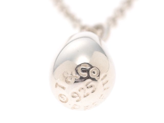 TIFFANY&Co. ティファニー ティアドロップ ペンダント ネックレス