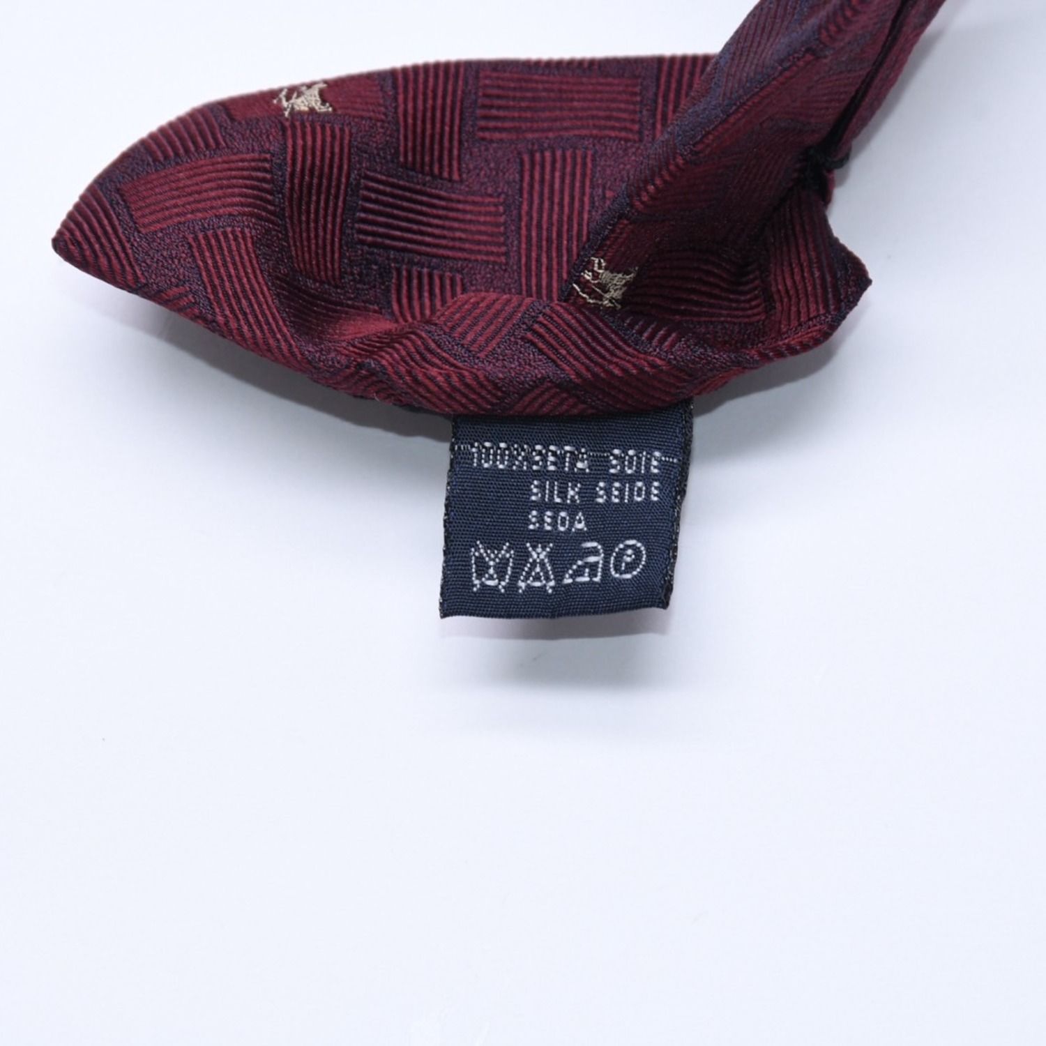 新品同様品 BURBERRY バーバリー ネクタイ ブランドロゴ入り