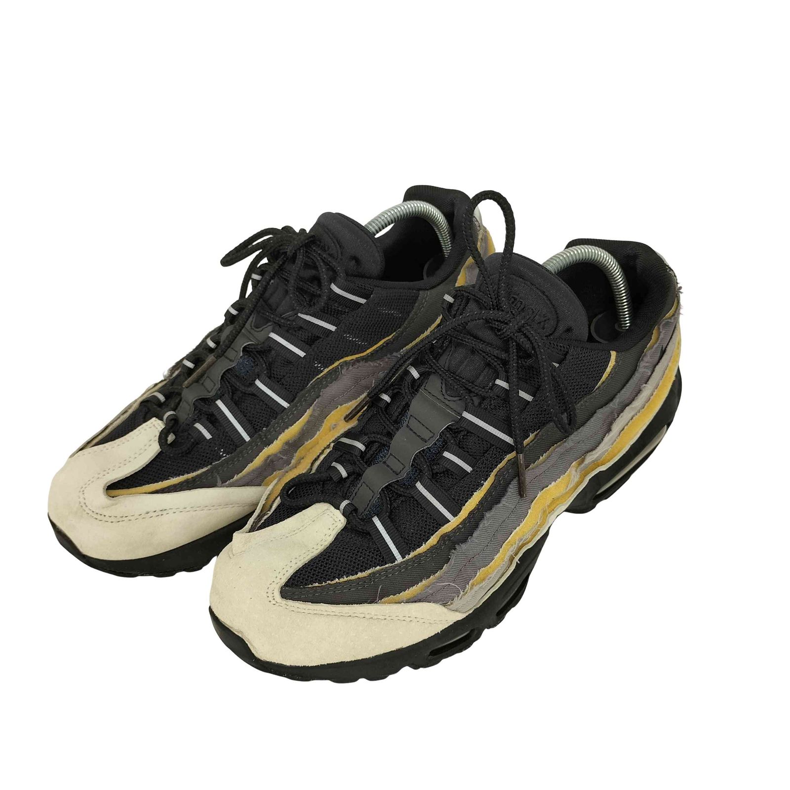 NIKE ナイキ スニーカー 28cm 黒x黄xシルバー 【古着】【中古】 ナイキ NIKE Air Max 95 Charcoal メンズ JPN：26 - メルカリ