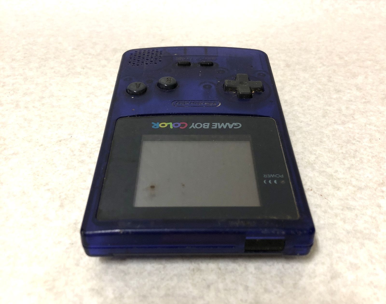 D866 ゲームボーイ 本体 CGB-001 青 ジャンク 266157968 - メルカリ