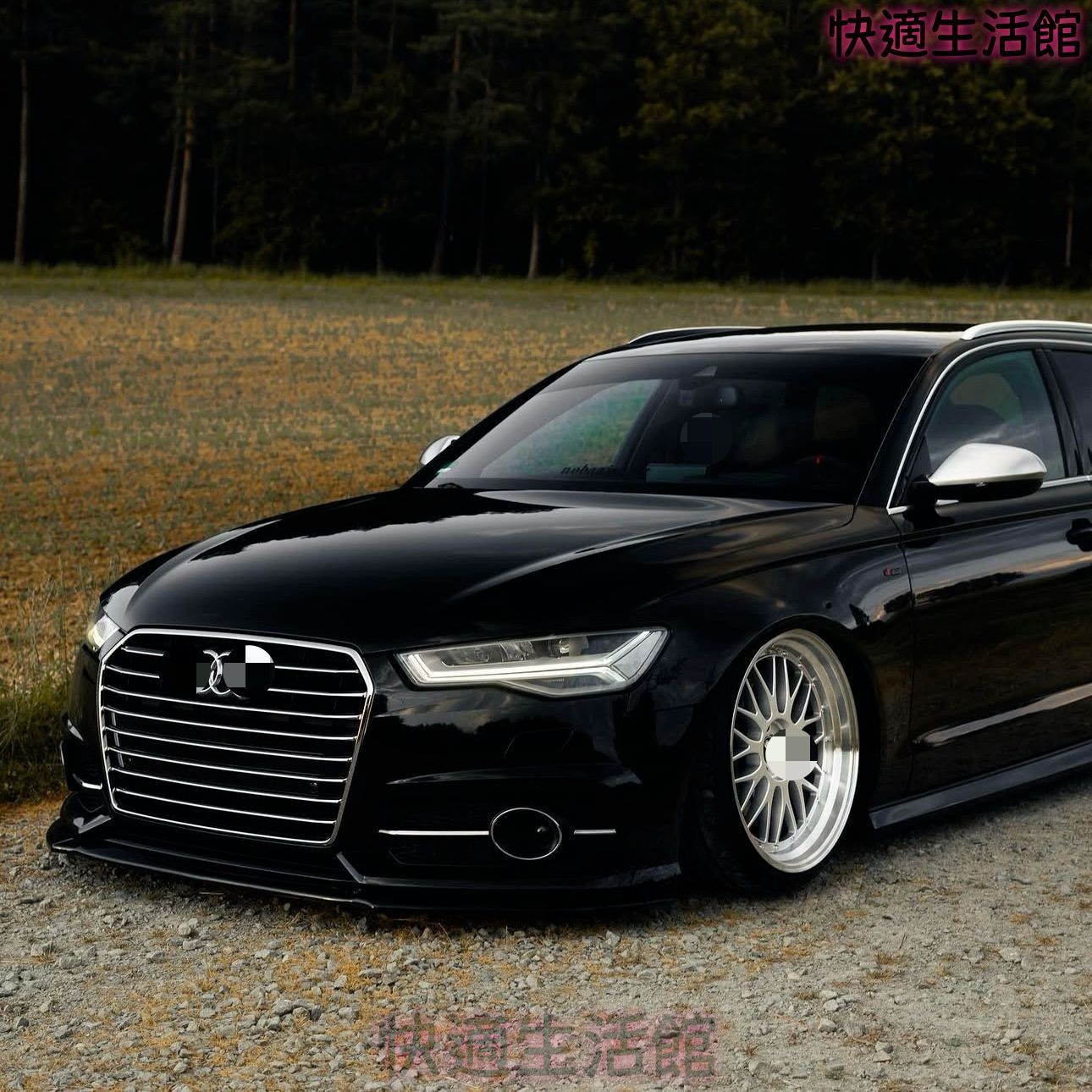 人気 Audi A6 C7 PA 2012-2018 専用 LEDヘッドライトユニット デイライト マトリクスレンズ仕様 PC製 左右セット 外装カスタム gzj718