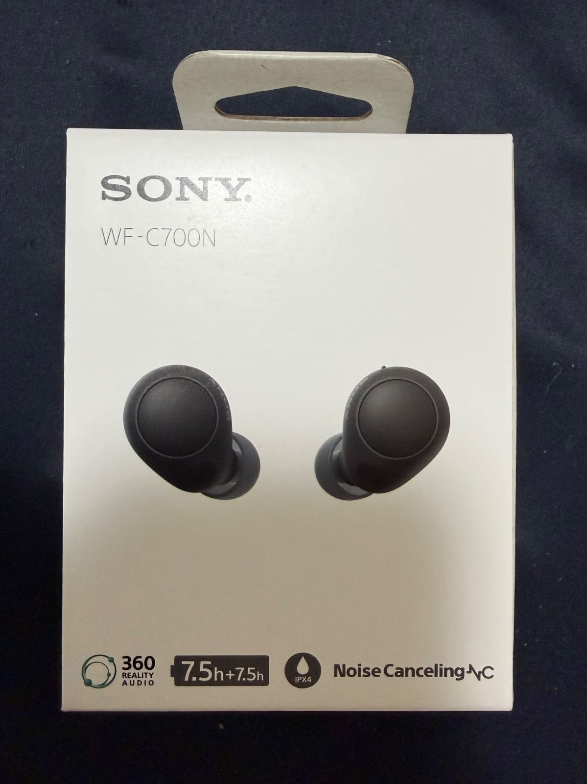 ソニー SONY ワイヤレスイヤホン WF-C700N ブラック 高性能ノイズ