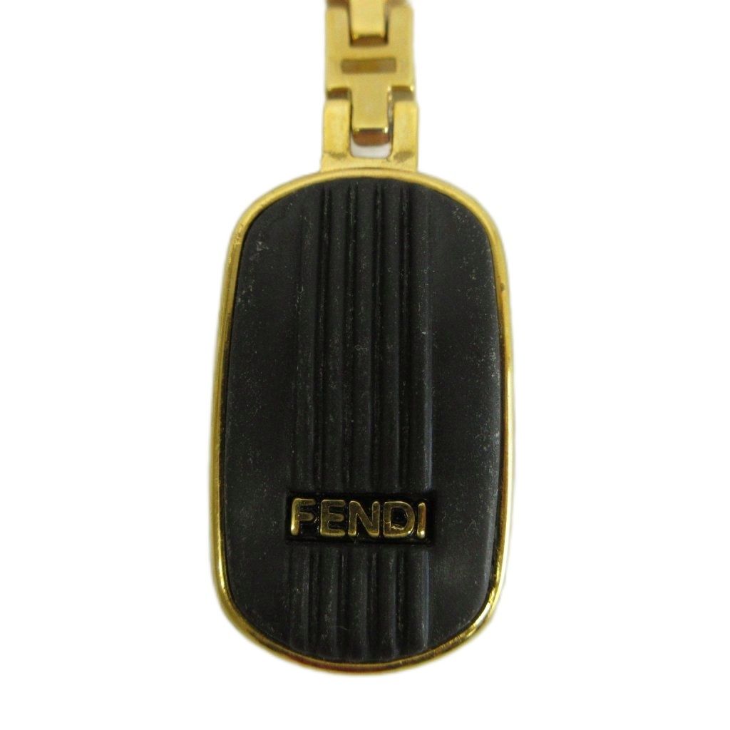 フェンディ FENDI ヴィンテージ キーホルダー キーリング ラバー ロゴ