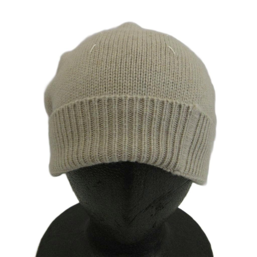 メゾンマルジェラ Maison Margiela 帽子 ニット帽 ビーニー 4ステッチ