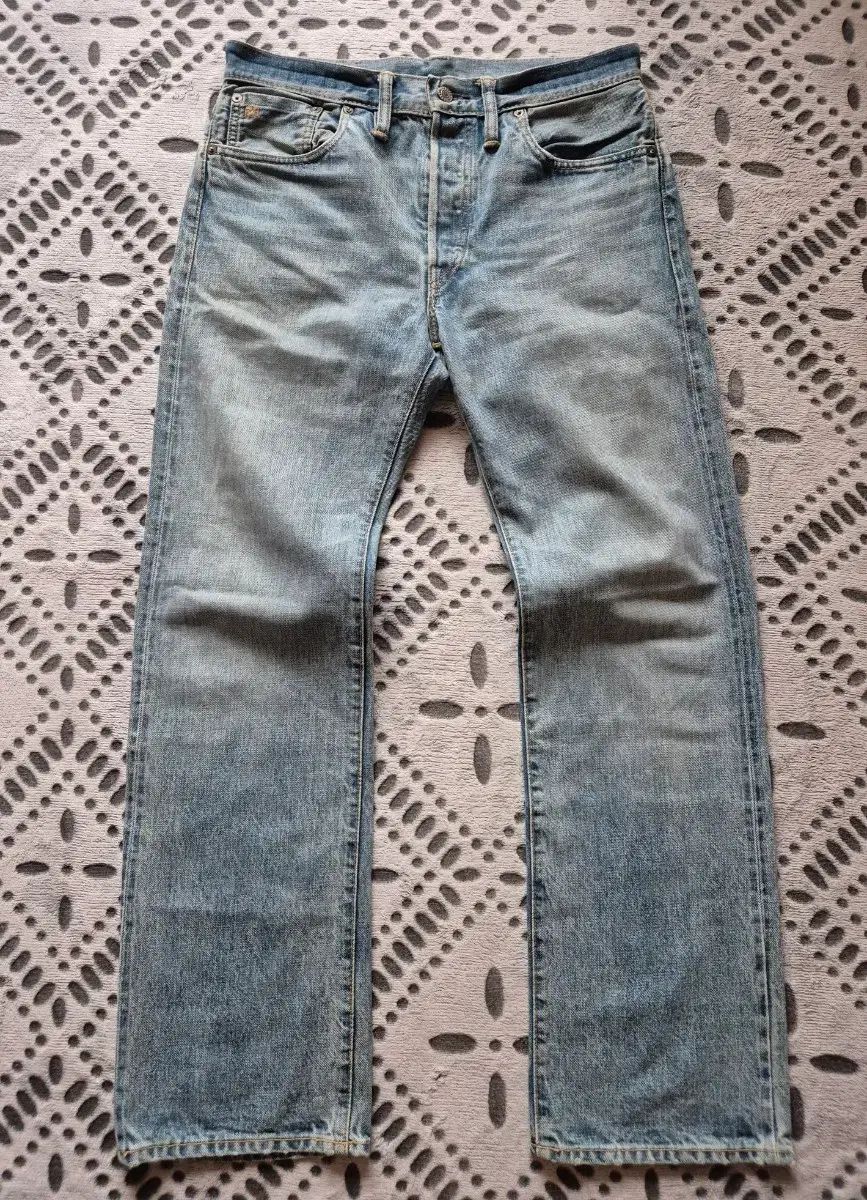 RRL(ダブルアールエル) ストレート レグ ウォッシュ デニム