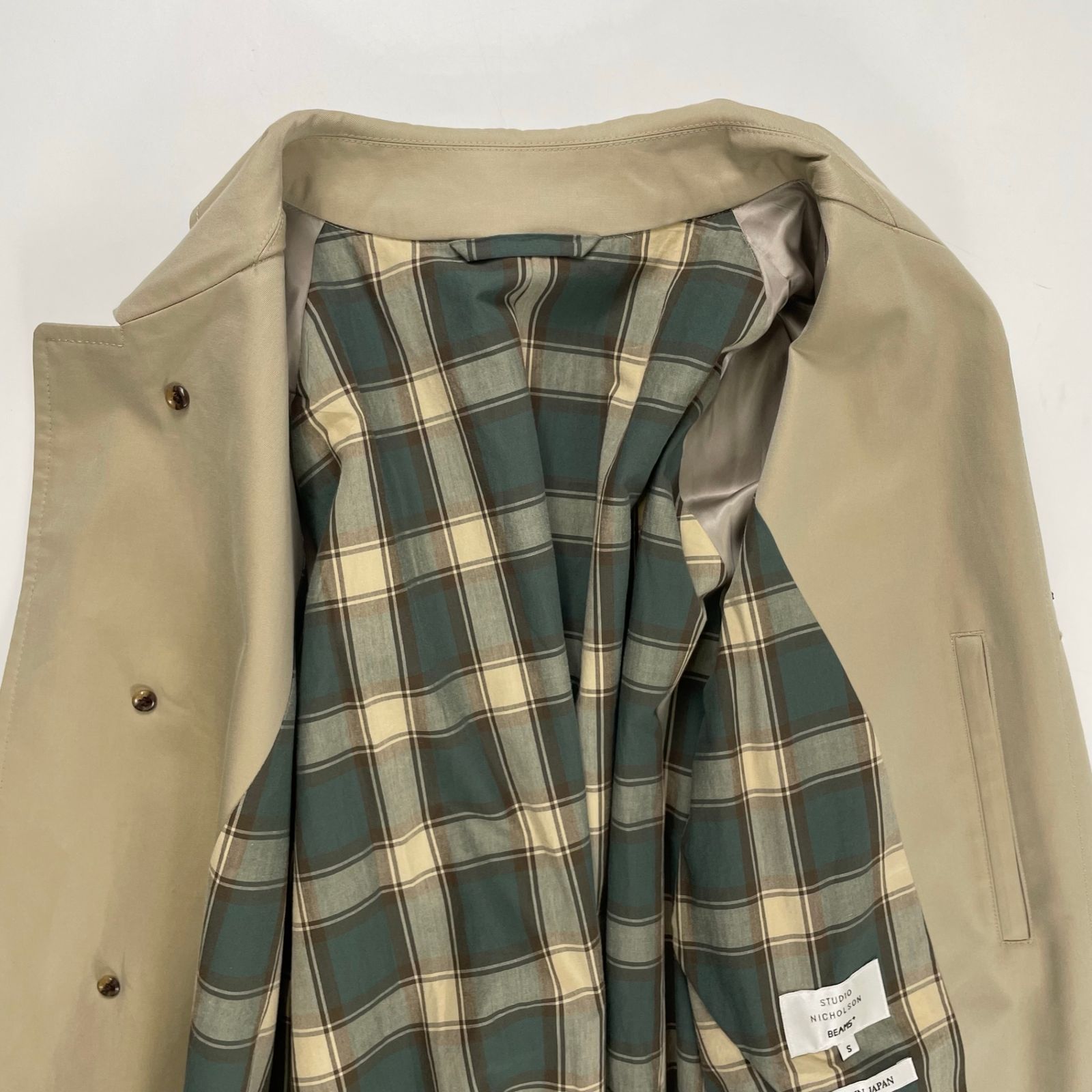 BEAMS PLUS × STUDIO NICHOLSON / PETER RAINCOAT ガーメントケース付