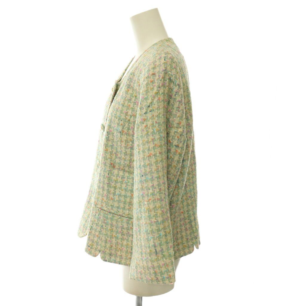 ハーディエイミス HARDY AMIES スーツ セットアップ ノーカラー