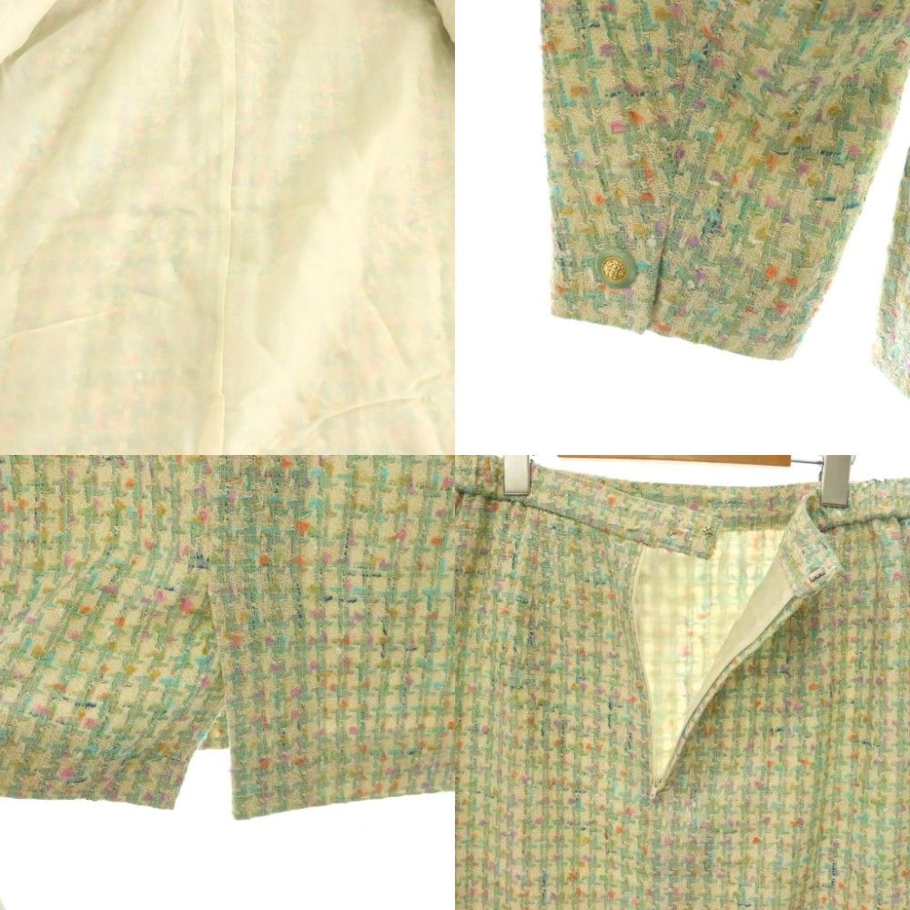 ハーディエイミス HARDY AMIES スーツ セットアップ ノーカラー