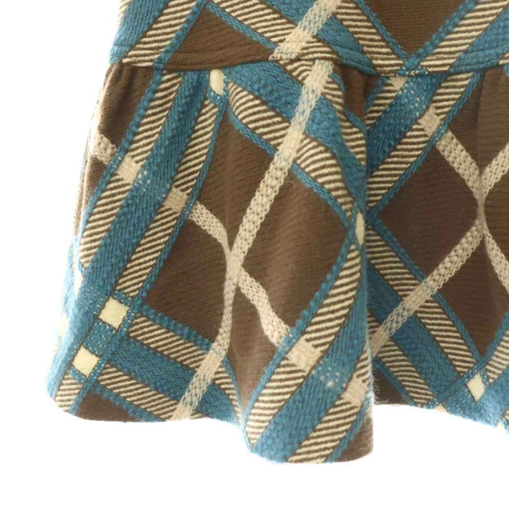 バーバリーブルーレーベル BURBERRY BLUE LABEL フレアスカート ミニ