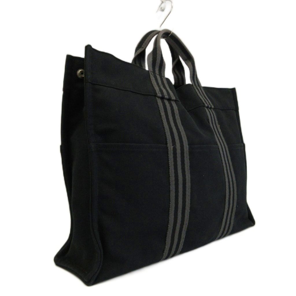エルメス HERMES フールトゥ MM トートバッグ ハンド キャンバス