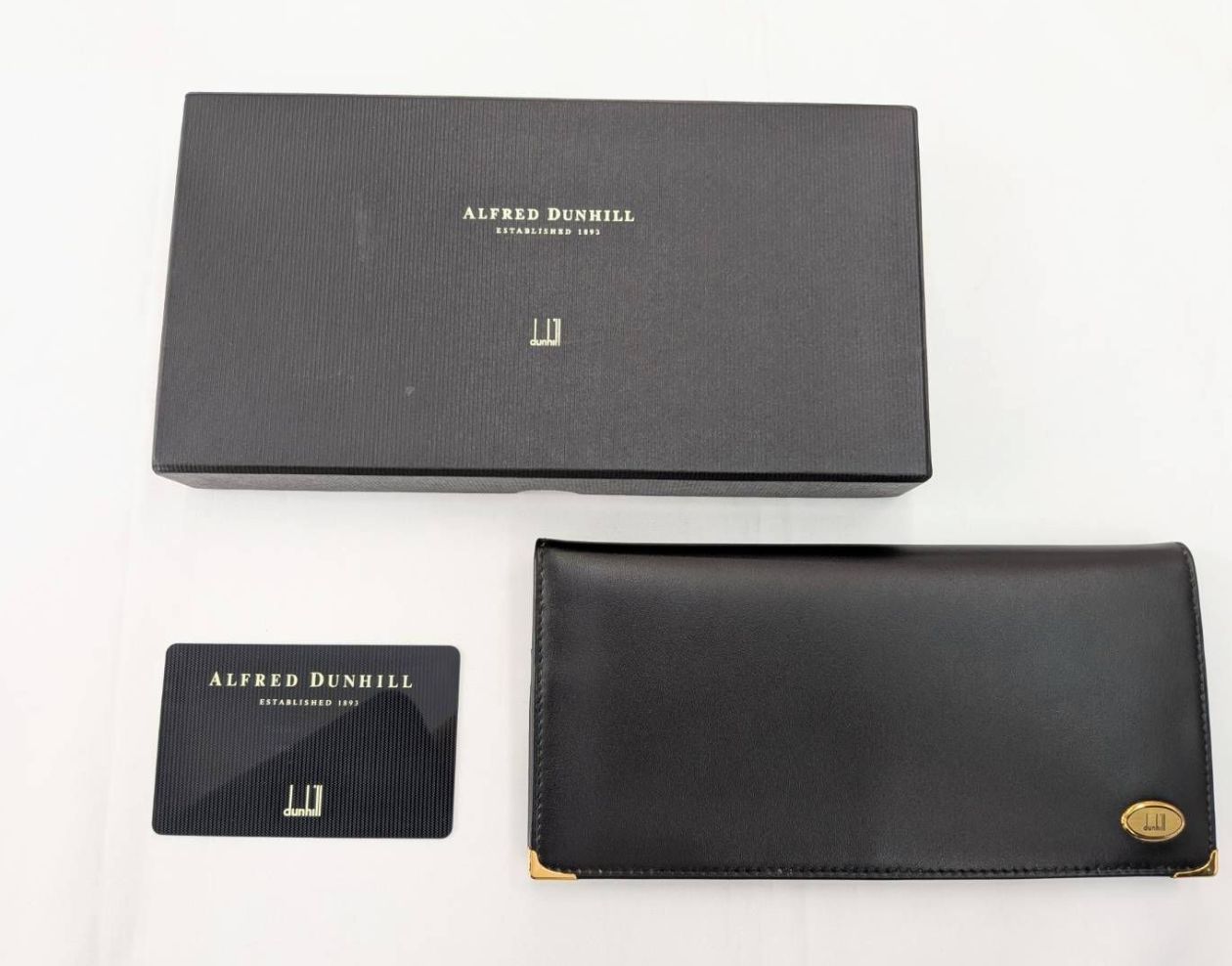 N 最終値下げ中【ヴィンテージ】ダンヒル ALFRED DUNHILL 長財布