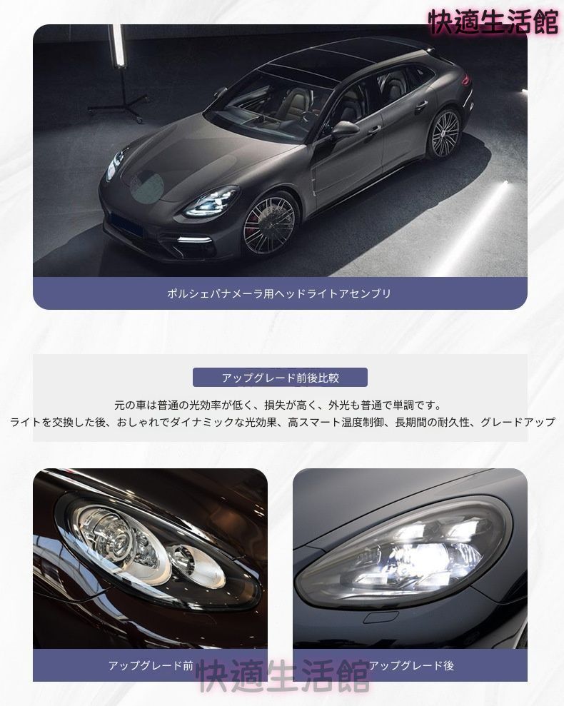 送料無料 ポルシェ パナメーラ (Porsche Panamera) 2010-2017 年式