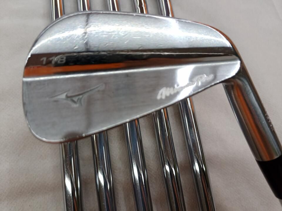 ミズノ　Mizuno Pro 118　ダイナミックゴールド　105　S200フレックス　アイアンセット　中古　ゴルフドゥ！福山王子店【最短即日発送】