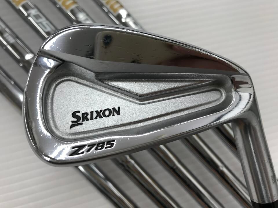 ダンロップ　SRIXON Z785　ﾀﾞｲﾅﾐｯｸｺﾞｰﾙﾄﾞ　105　S200フレックス　アイアンセット　中古　ゴルフドゥ！新大宮バイパス浦和店【最短即日発送】