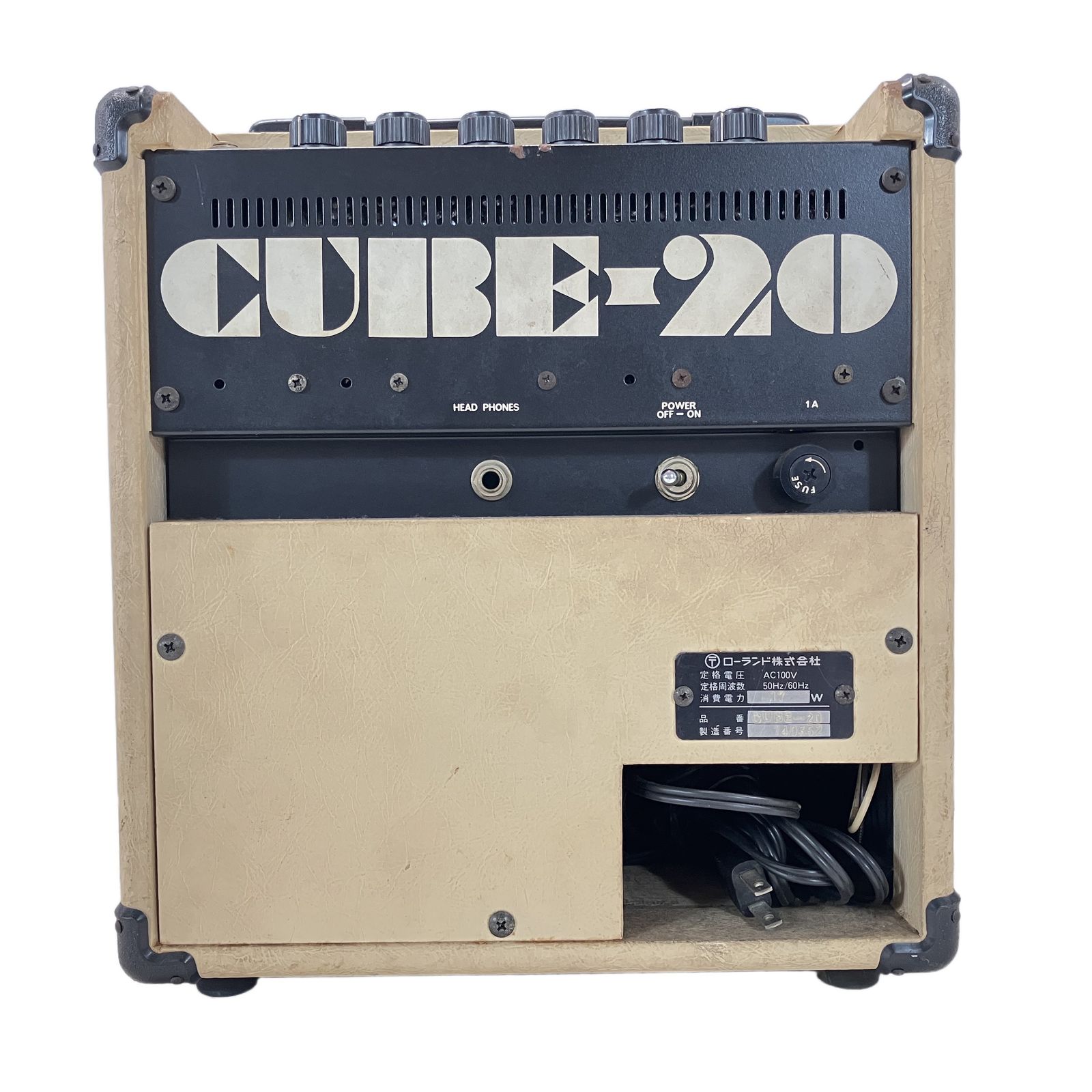 ROLAND CUBE-20 ギターアンプ コンパクト NORMAL OVERDRIVE 20W 初代