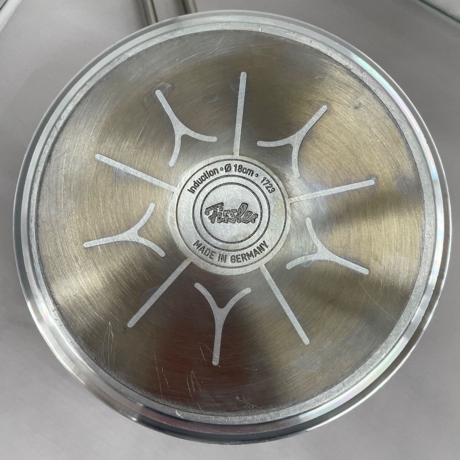 中古品】 Fissler フィスラー Adamant アダマント ソースパン 片手鍋